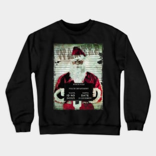 Wanted Santa Crewneck Sweatshirt